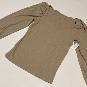 Gap Women's Beige Long Sleeve top